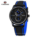 Forsining 8203 Scale Dial Mechanical Watches Chrono Waterproof Luxury Watch Automatic Mens